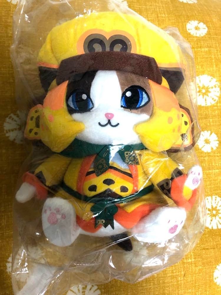 楽一番★モンスターハンター　オトモアイルーどんぐりネコシリーズ　ぬいぐるみ Amazon.co.jp: モンスターハンター オトモアイルーぬいぐるみ